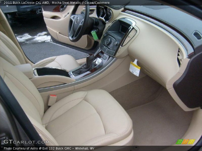 Mocha Steel Metallic / Cocoa/Cashmere 2011 Buick LaCrosse CXL AWD
