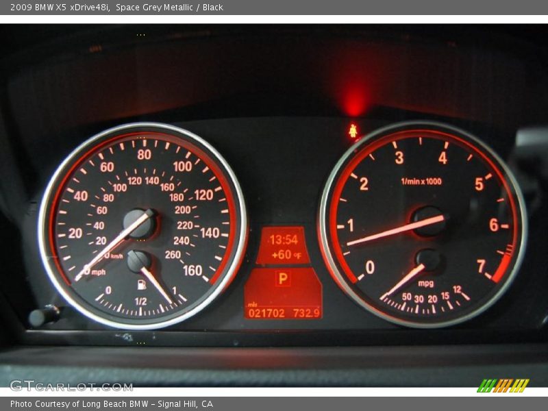 Space Grey Metallic / Black 2009 BMW X5 xDrive48i