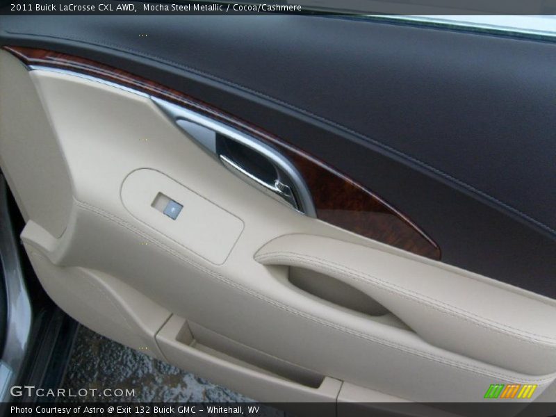 Mocha Steel Metallic / Cocoa/Cashmere 2011 Buick LaCrosse CXL AWD