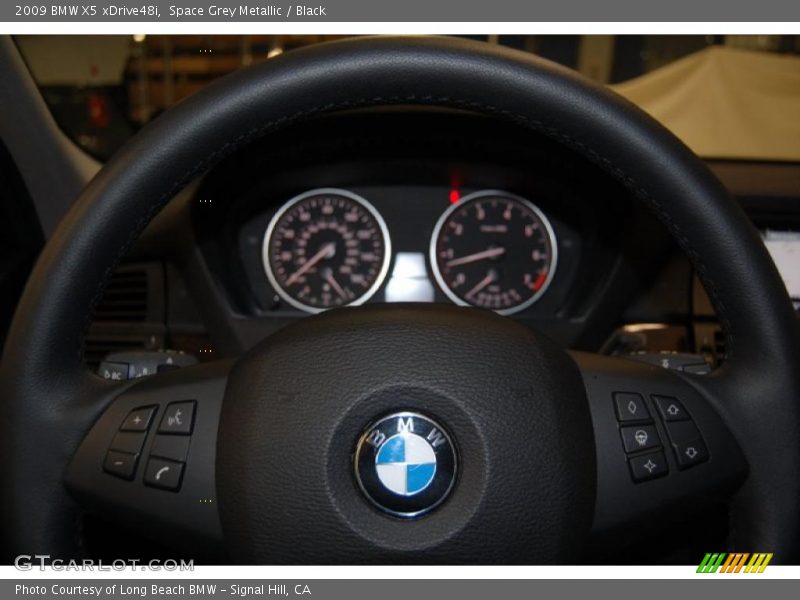 Space Grey Metallic / Black 2009 BMW X5 xDrive48i