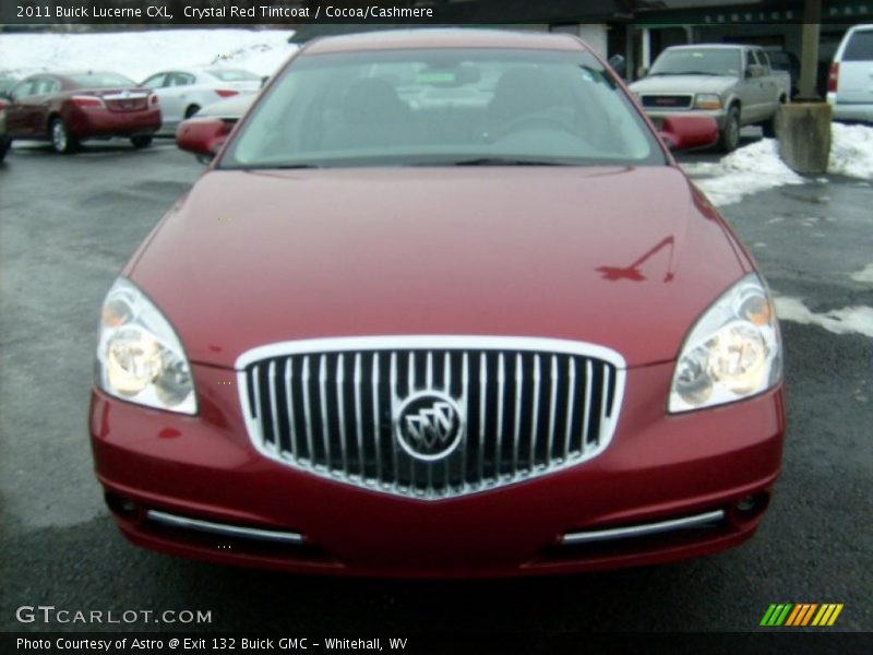 Crystal Red Tintcoat / Cocoa/Cashmere 2011 Buick Lucerne CXL