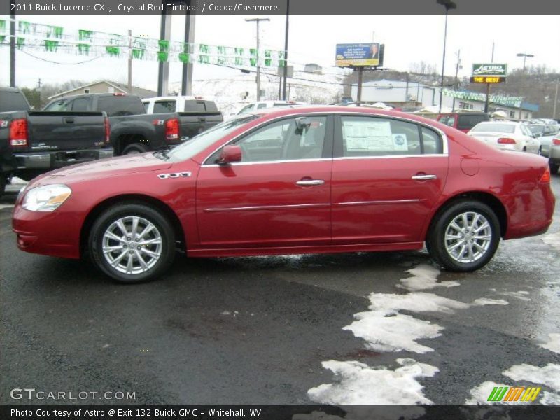 Crystal Red Tintcoat / Cocoa/Cashmere 2011 Buick Lucerne CXL