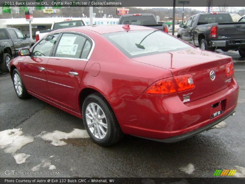 Crystal Red Tintcoat / Cocoa/Cashmere 2011 Buick Lucerne CXL