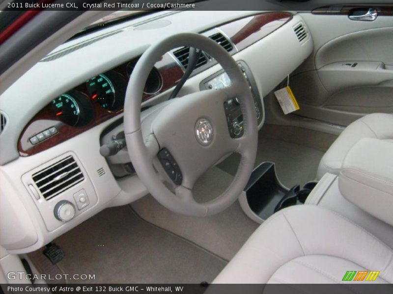 Crystal Red Tintcoat / Cocoa/Cashmere 2011 Buick Lucerne CXL