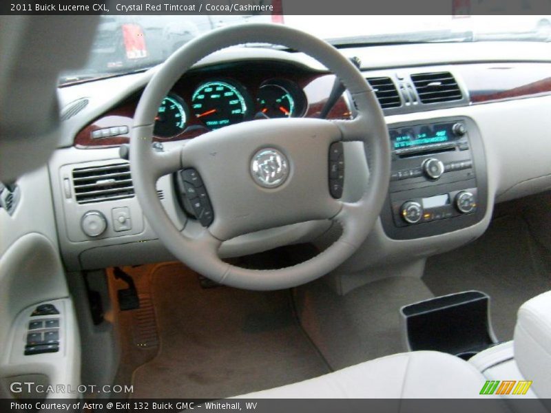 Crystal Red Tintcoat / Cocoa/Cashmere 2011 Buick Lucerne CXL