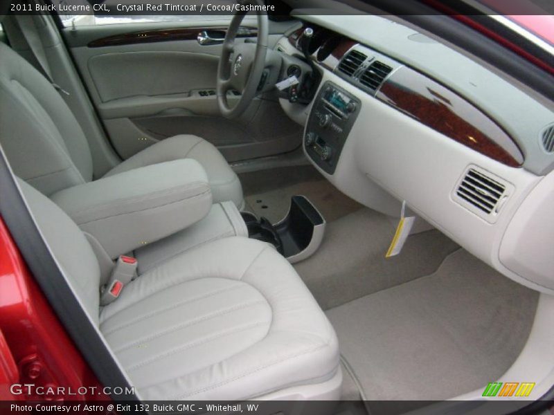 Crystal Red Tintcoat / Cocoa/Cashmere 2011 Buick Lucerne CXL