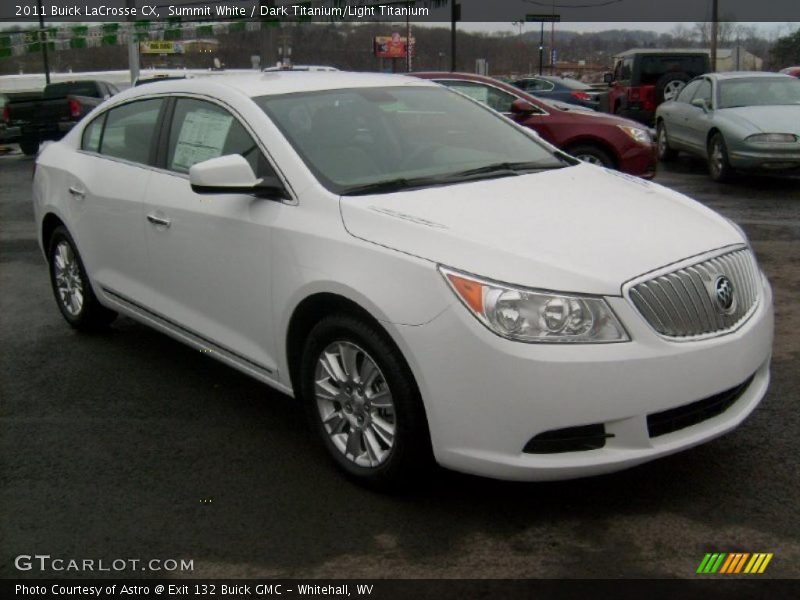 Front 3/4 View of 2011 LaCrosse CX