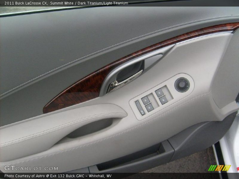 Summit White / Dark Titanium/Light Titanium 2011 Buick LaCrosse CX