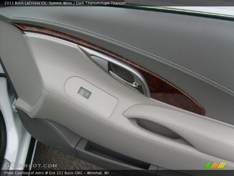 Summit White / Dark Titanium/Light Titanium 2011 Buick LaCrosse CX
