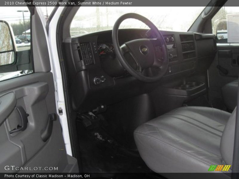 Summit White / Medium Pewter 2010 Chevrolet Express 2500 Work Van