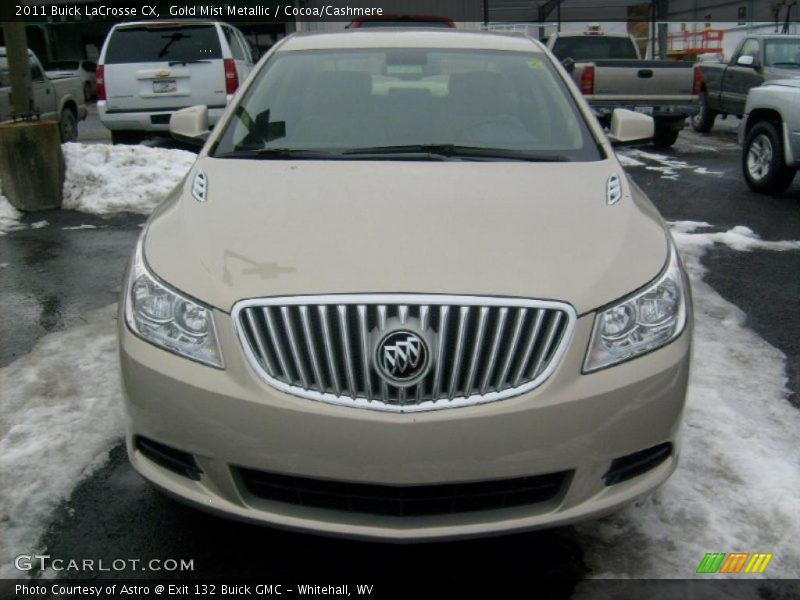 Gold Mist Metallic / Cocoa/Cashmere 2011 Buick LaCrosse CX