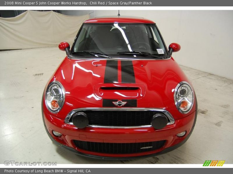 Chili Red / Space Gray/Panther Black 2008 Mini Cooper S John Cooper Works Hardtop
