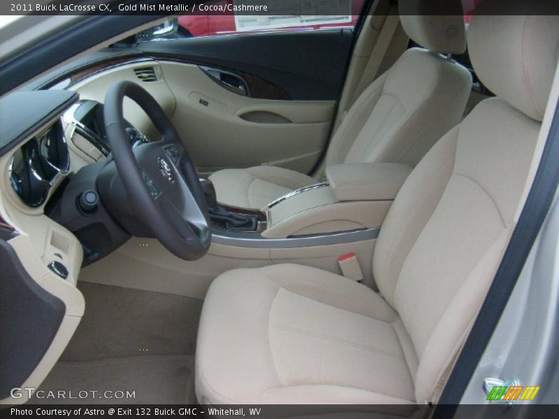 Gold Mist Metallic / Cocoa/Cashmere 2011 Buick LaCrosse CX