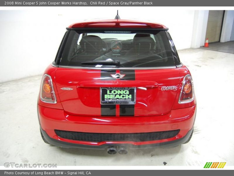 Chili Red / Space Gray/Panther Black 2008 Mini Cooper S John Cooper Works Hardtop