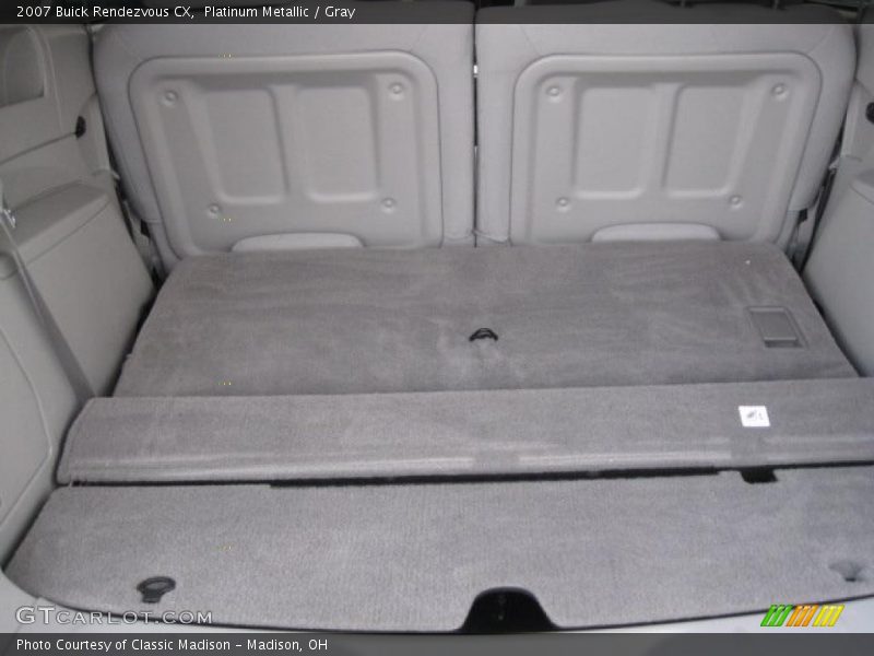 Platinum Metallic / Gray 2007 Buick Rendezvous CX