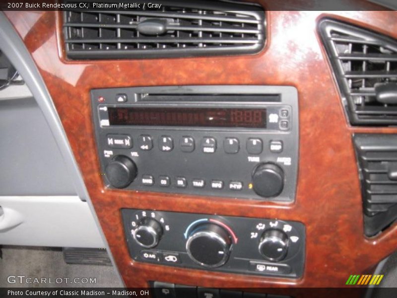 Platinum Metallic / Gray 2007 Buick Rendezvous CX
