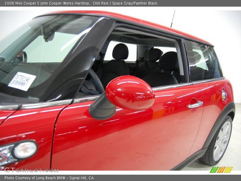 Chili Red / Space Gray/Panther Black 2008 Mini Cooper S John Cooper Works Hardtop