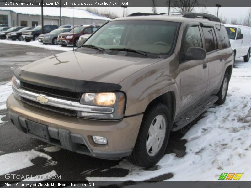 Sandalwood Metallic / Light Oak 2003 Chevrolet TrailBlazer EXT LT