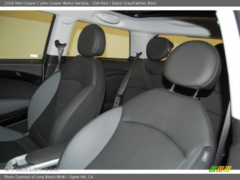  2008 Cooper S John Cooper Works Hardtop Space Gray/Panther Black Interior