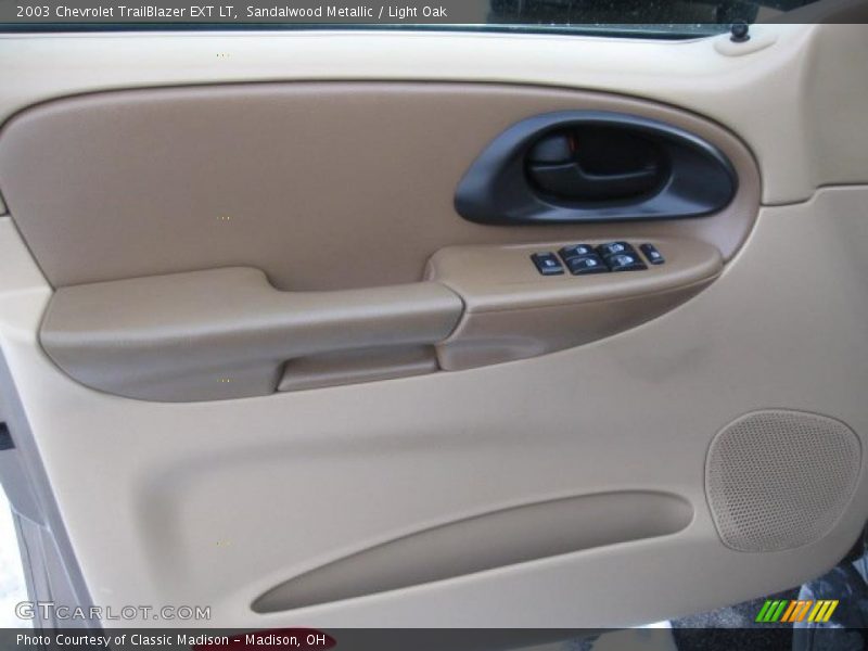 Sandalwood Metallic / Light Oak 2003 Chevrolet TrailBlazer EXT LT