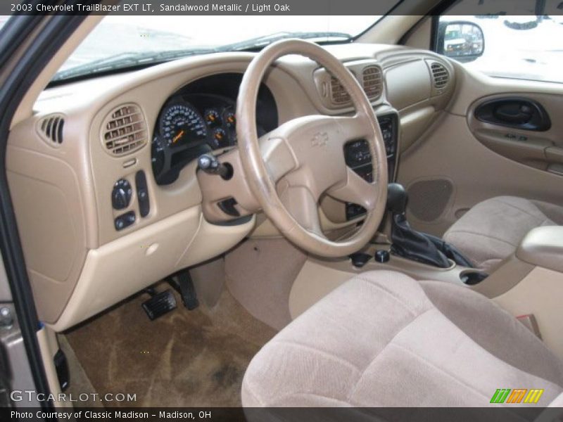  2003 TrailBlazer EXT LT Light Oak Interior
