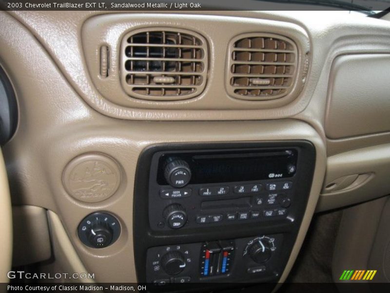 Sandalwood Metallic / Light Oak 2003 Chevrolet TrailBlazer EXT LT
