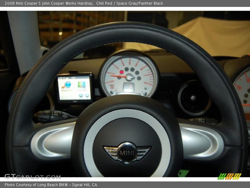 Chili Red / Space Gray/Panther Black 2008 Mini Cooper S John Cooper Works Hardtop