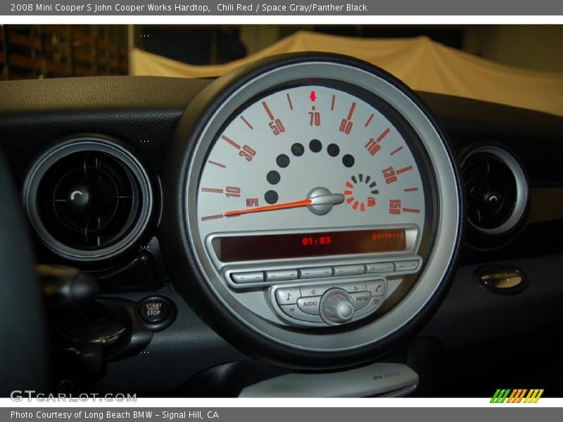  2008 Cooper S John Cooper Works Hardtop S John Cooper Works Hardtop Gauges