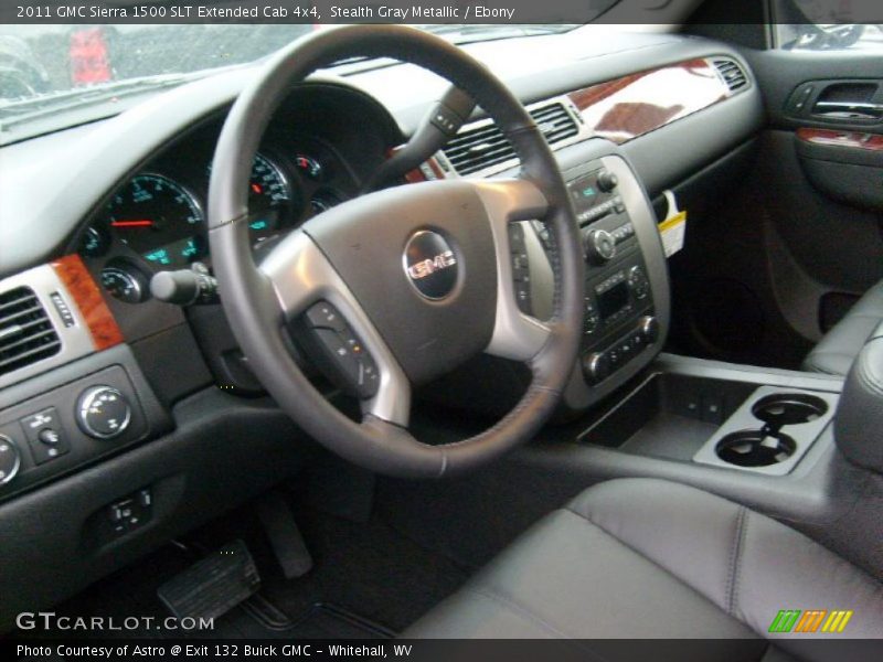 Dashboard of 2011 Sierra 1500 SLT Extended Cab 4x4