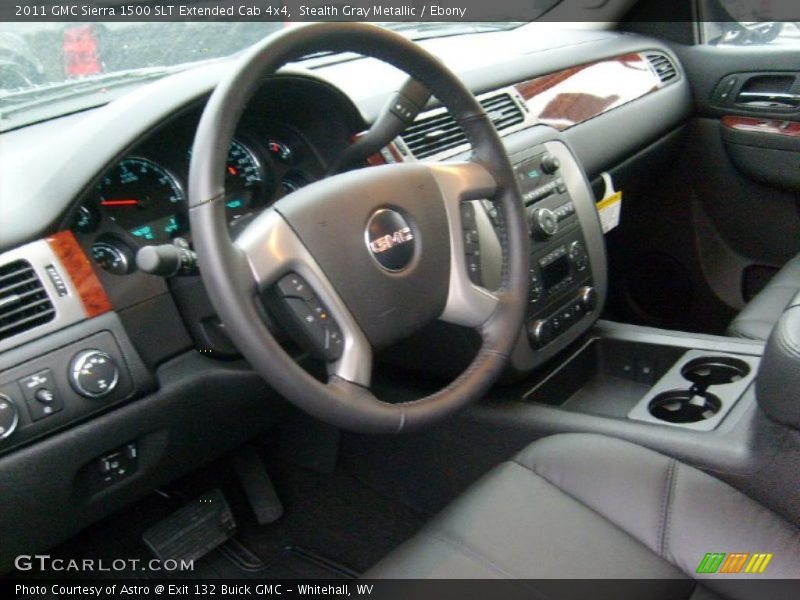 Dashboard of 2011 Sierra 1500 SLT Extended Cab 4x4