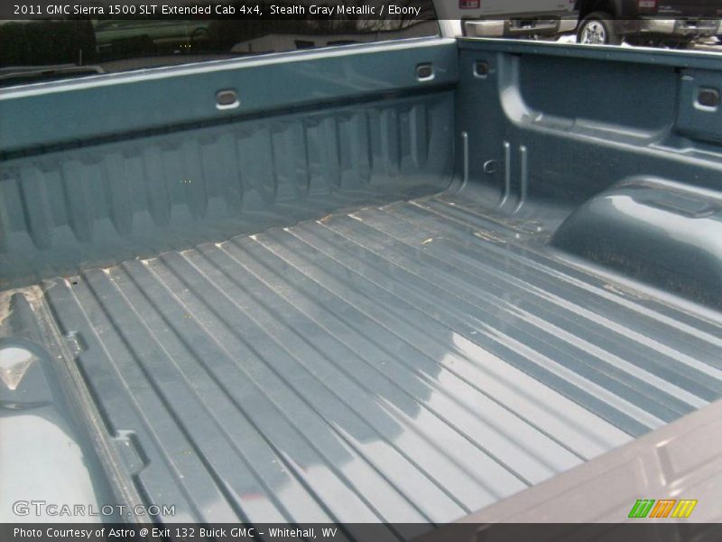 Stealth Gray Metallic / Ebony 2011 GMC Sierra 1500 SLT Extended Cab 4x4