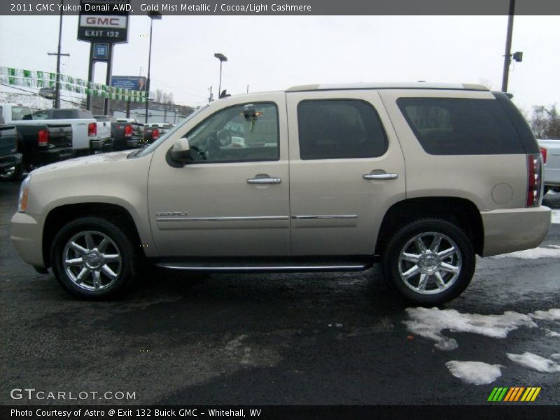  2011 Yukon Denali AWD Gold Mist Metallic