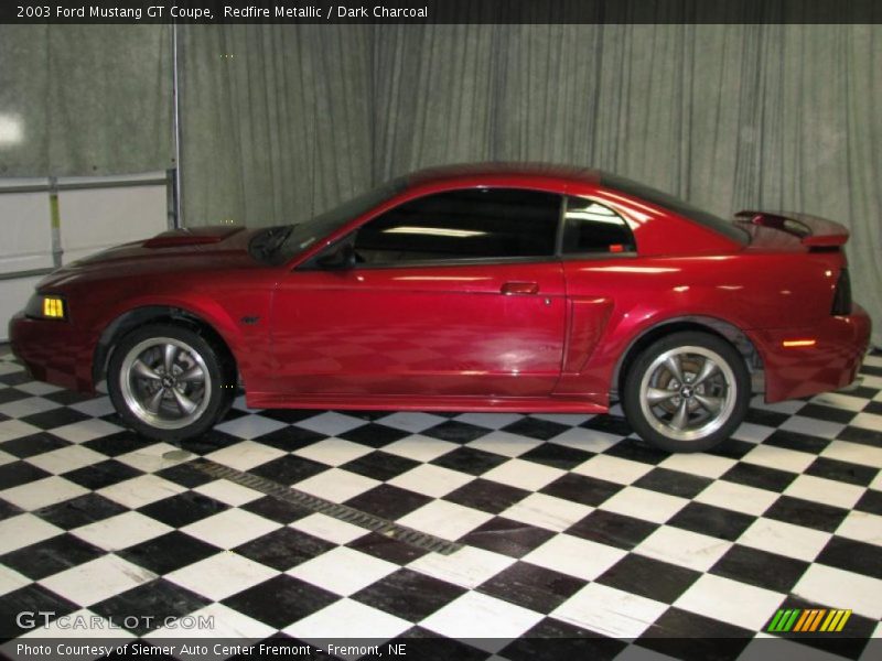 Redfire Metallic / Dark Charcoal 2003 Ford Mustang GT Coupe