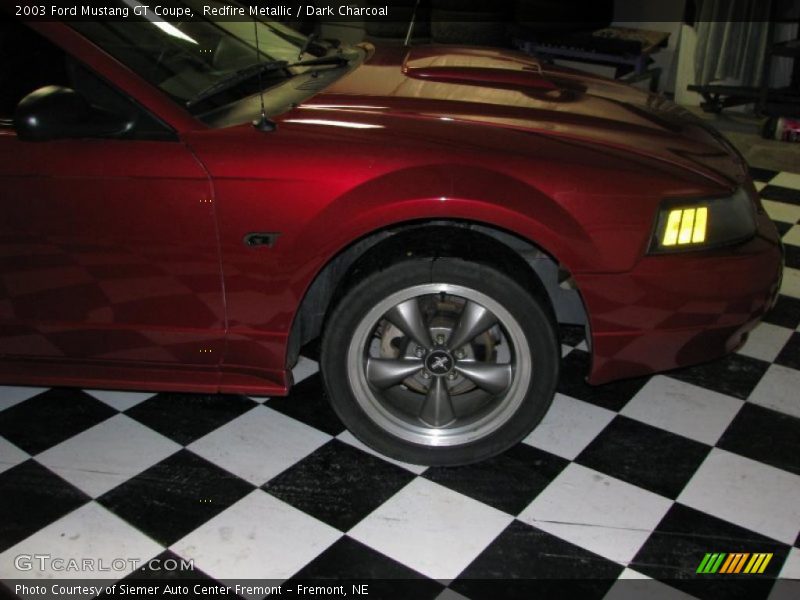 Redfire Metallic / Dark Charcoal 2003 Ford Mustang GT Coupe