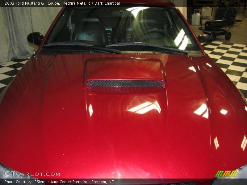 Redfire Metallic / Dark Charcoal 2003 Ford Mustang GT Coupe