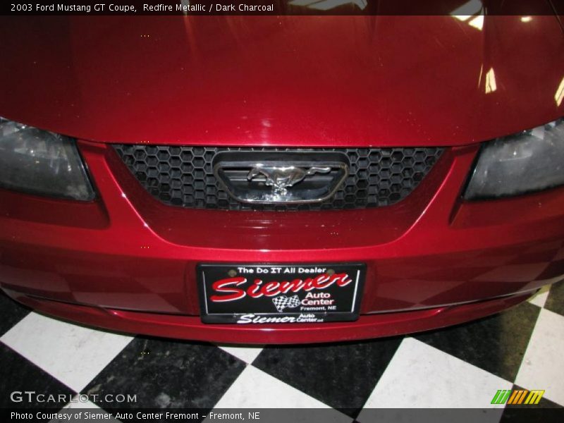 Redfire Metallic / Dark Charcoal 2003 Ford Mustang GT Coupe
