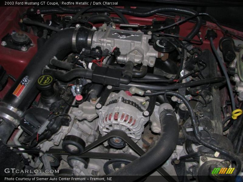 Redfire Metallic / Dark Charcoal 2003 Ford Mustang GT Coupe