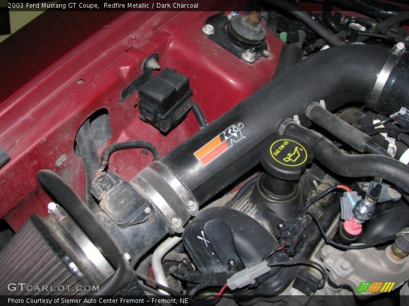 Redfire Metallic / Dark Charcoal 2003 Ford Mustang GT Coupe