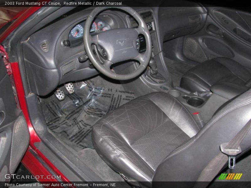 Redfire Metallic / Dark Charcoal 2003 Ford Mustang GT Coupe
