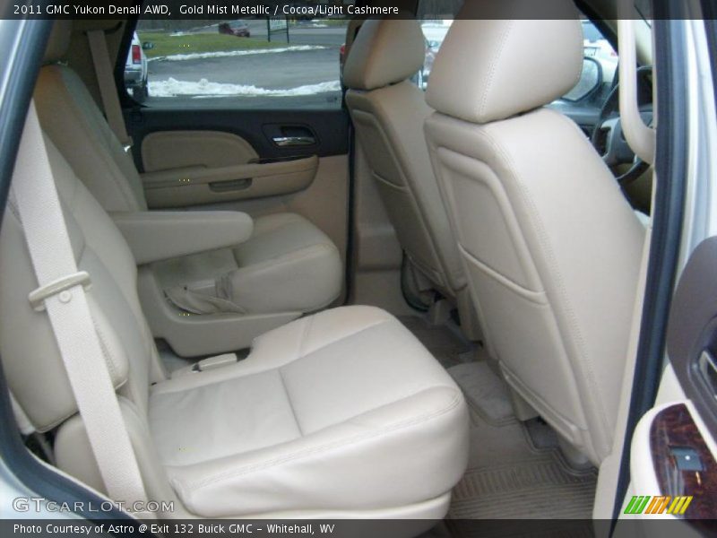 Gold Mist Metallic / Cocoa/Light Cashmere 2011 GMC Yukon Denali AWD