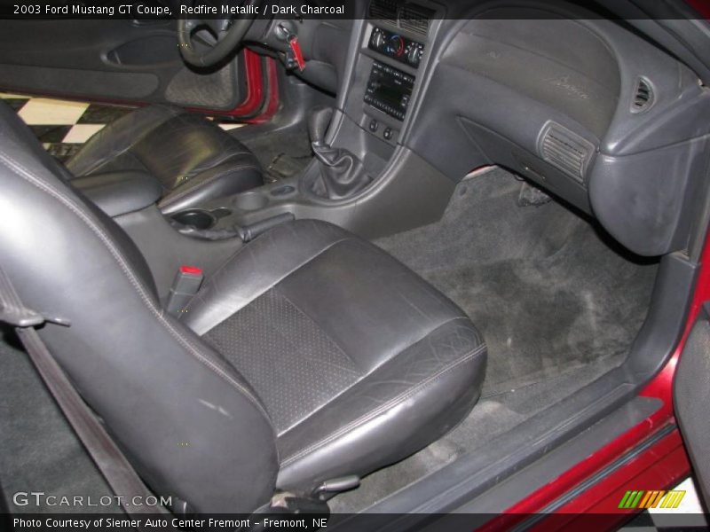 Redfire Metallic / Dark Charcoal 2003 Ford Mustang GT Coupe