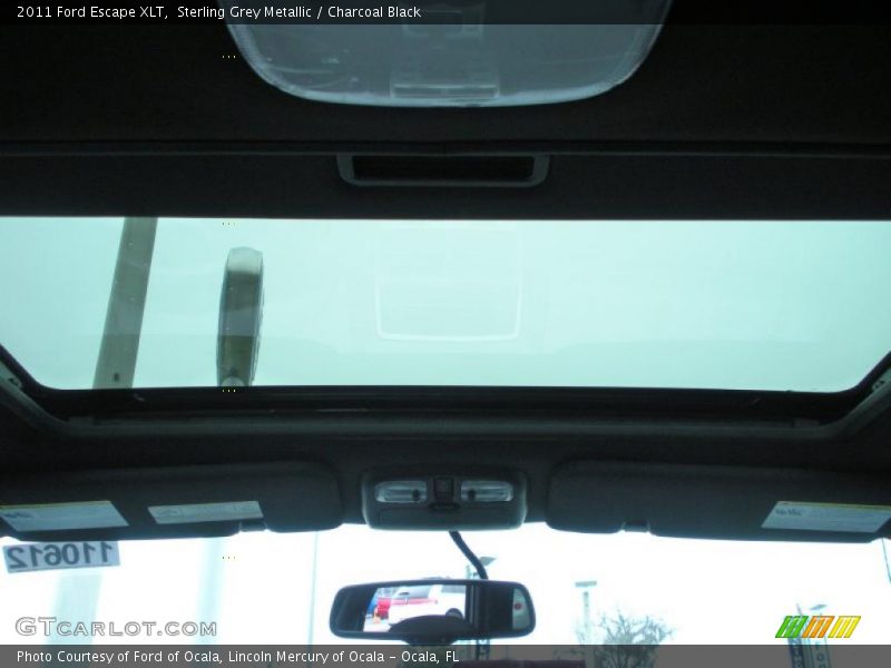 Sterling Grey Metallic / Charcoal Black 2011 Ford Escape XLT