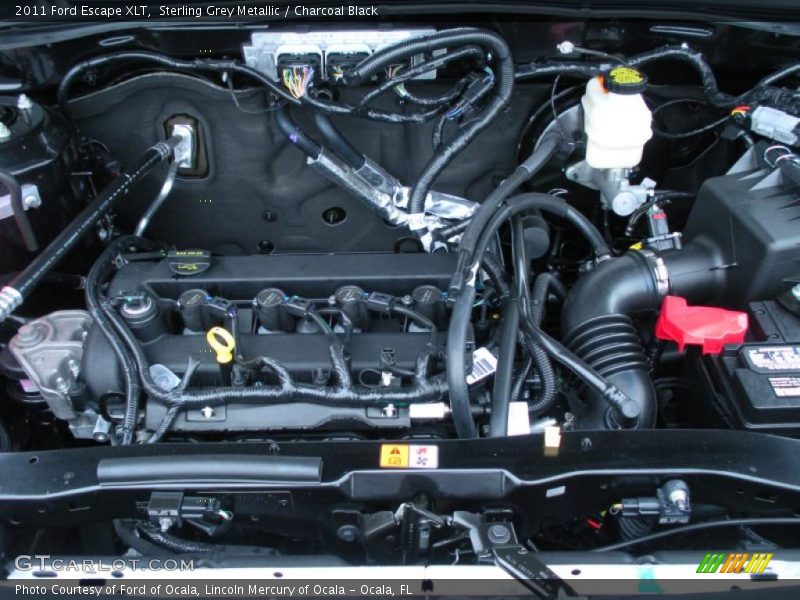 Sterling Grey Metallic / Charcoal Black 2011 Ford Escape XLT