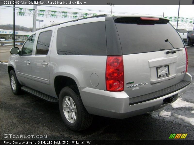 Pure Silver Metallic / Ebony 2011 GMC Yukon XL SLE 4x4