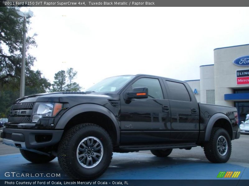 Front 3/4 View of 2011 F150 SVT Raptor SuperCrew 4x4