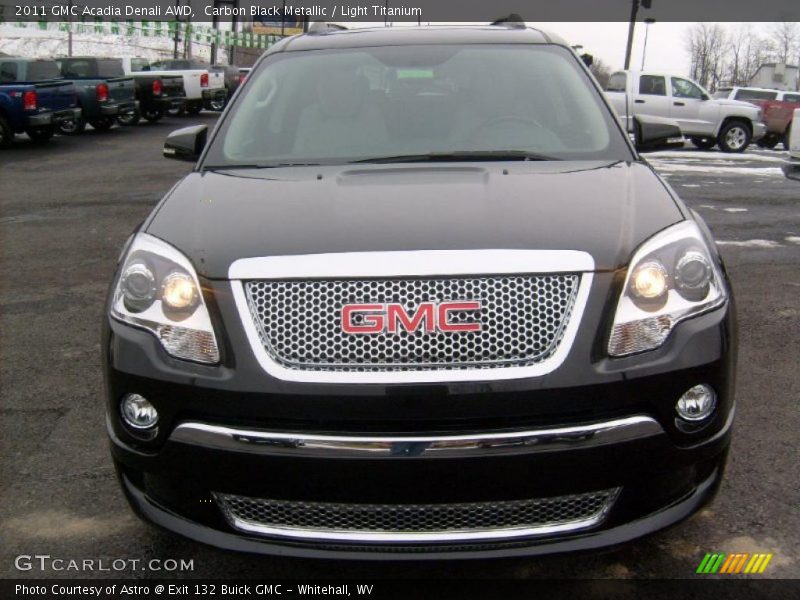 Carbon Black Metallic / Light Titanium 2011 GMC Acadia Denali AWD