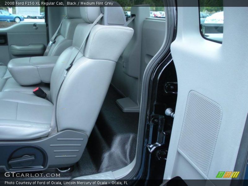 Black / Medium Flint Grey 2008 Ford F150 XL Regular Cab