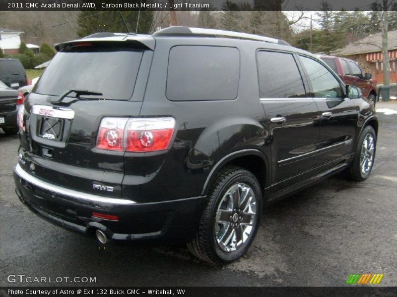 Carbon Black Metallic / Light Titanium 2011 GMC Acadia Denali AWD