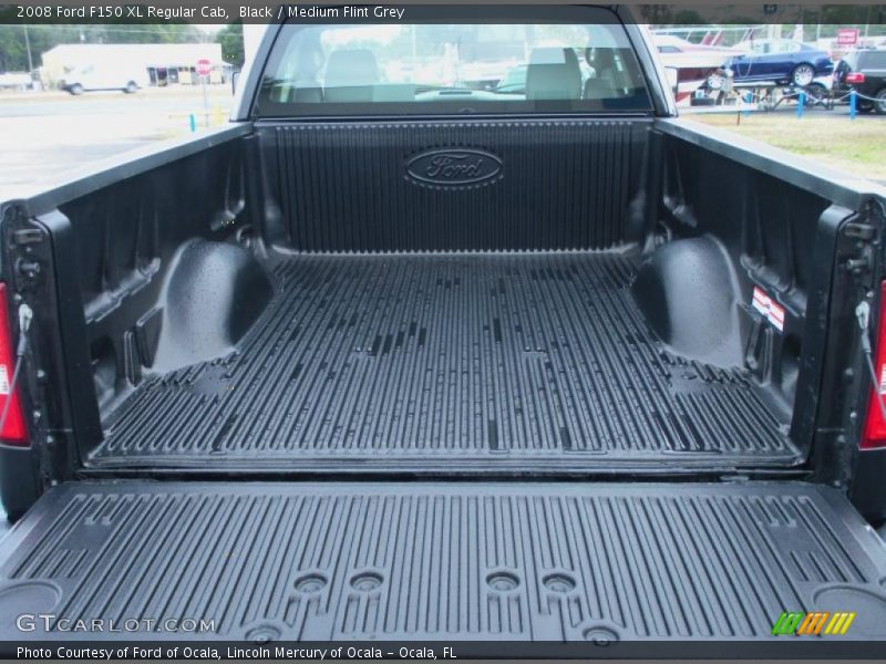 Black / Medium Flint Grey 2008 Ford F150 XL Regular Cab