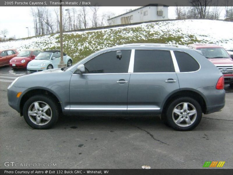 Titanium Metallic / Black 2005 Porsche Cayenne S